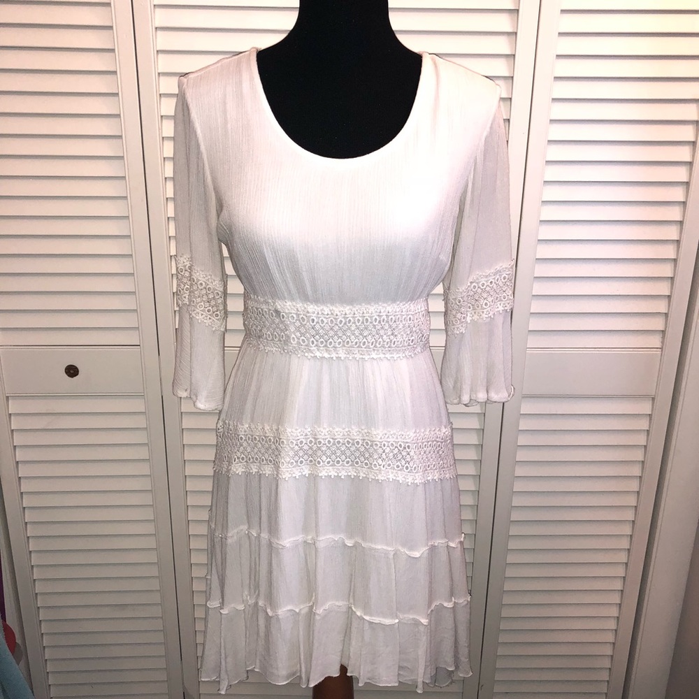 🕊Flowy White Dress🕊